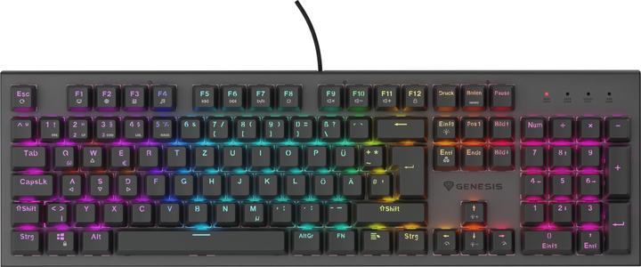 Actual product image Genesis Gaming keyboard THOR 303 silent wired DE (DE, Cable)