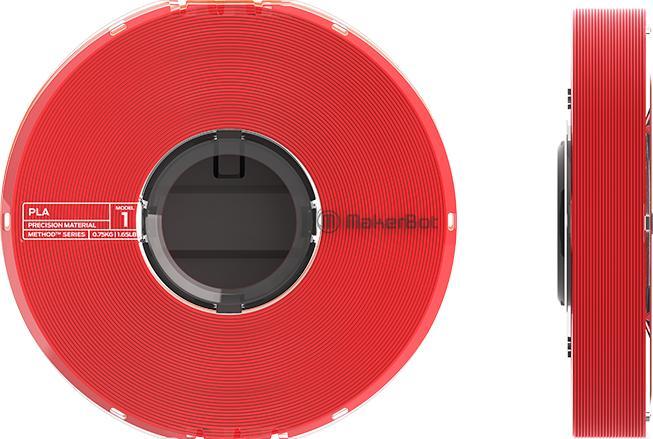 Produktbild Makerbot PLA Filament-Rolle rot 1,75 mm (PLA, 1.75 mm, Rot)