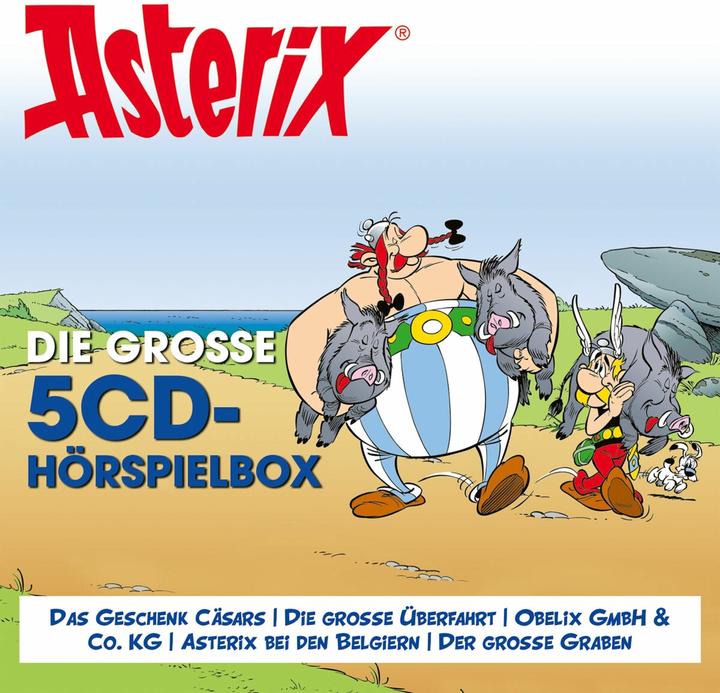 Asterix - The big 5-CD radio play box Vol. 5 (Albertua, René/Uderzo, Goscinny, German)
