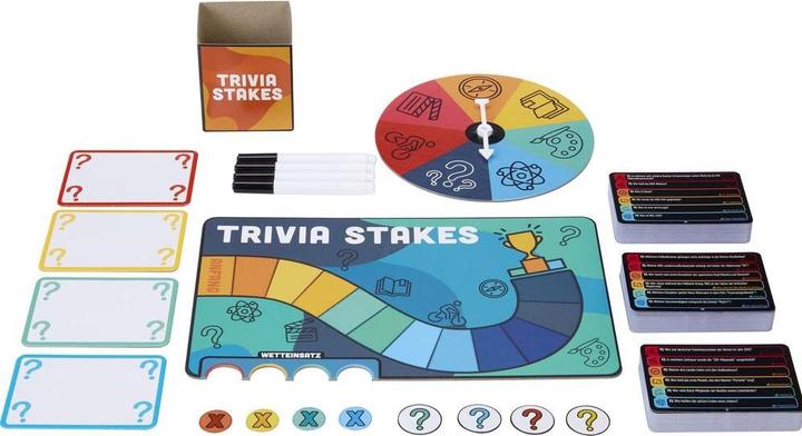 Produktbild Mattel Games Trivia Stakes Quizspiel (Deutsch)