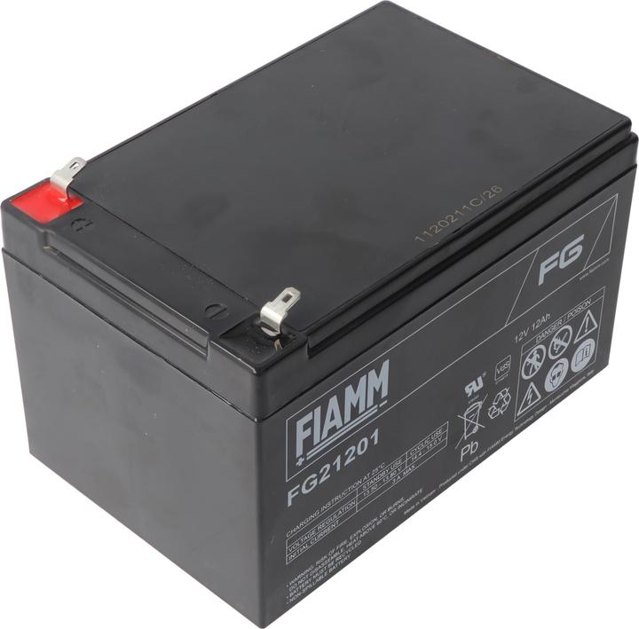 Actual product image Fiamm FG21201 12V 12Ah Bleiakku AGM Blei Gel Akku (12 V, 12 Ah)
