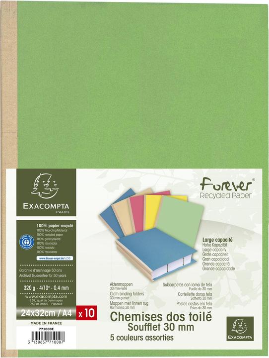 Produktbild Exacompta Sammelmappen - Aktendeckel (A4, 10 x)