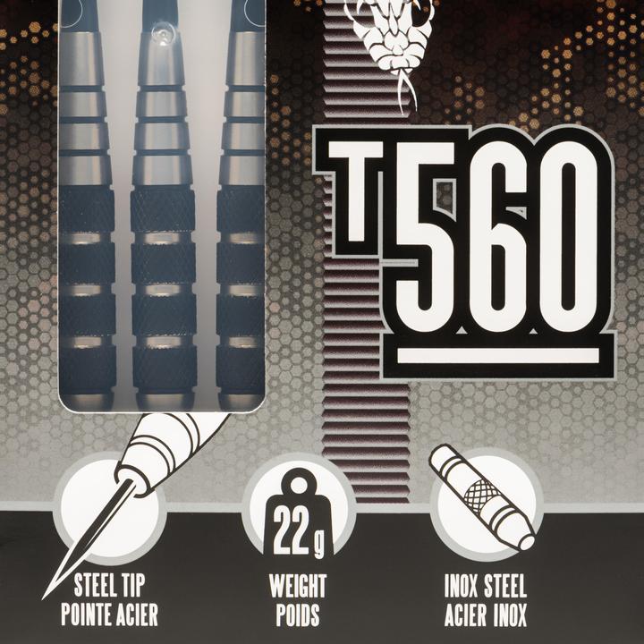 Actual product image Canaveral Darts T560 Steeldart 3 darts steel tips (124 g)