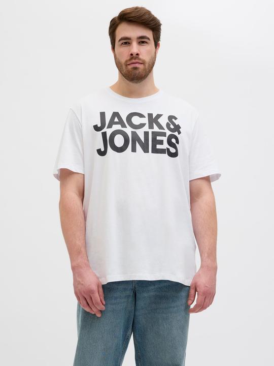 Produktbild Jack & Jones Logoprint Plus size T-shirt (8XL)