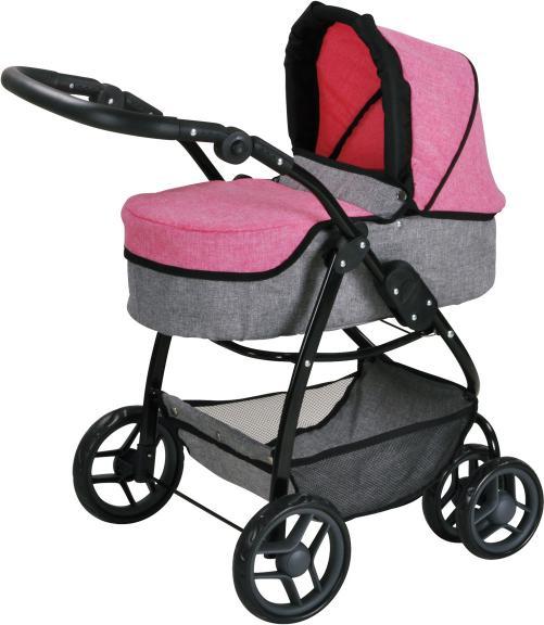 Produktbild Knorrtoys Puppenwagen Coco - jeans grey