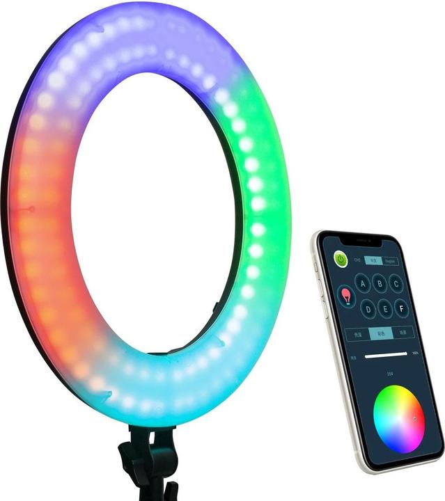 Produktbild Weeylite WE 10S Voll RGB Ringlicht 18 Zoll (Ringleuchte)