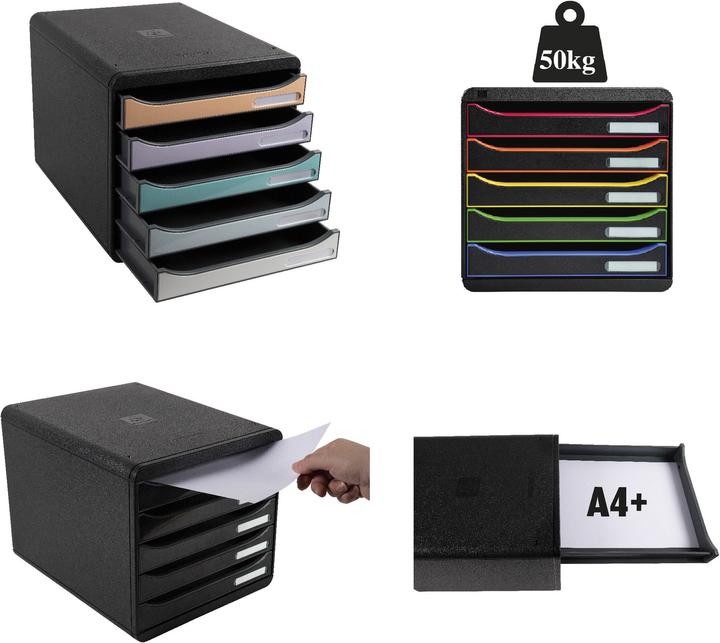 Image du produit Exacompta Boîtes empilables (A4+)