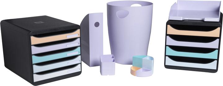 Bleu, Noir, Vert, Corail, Mauve