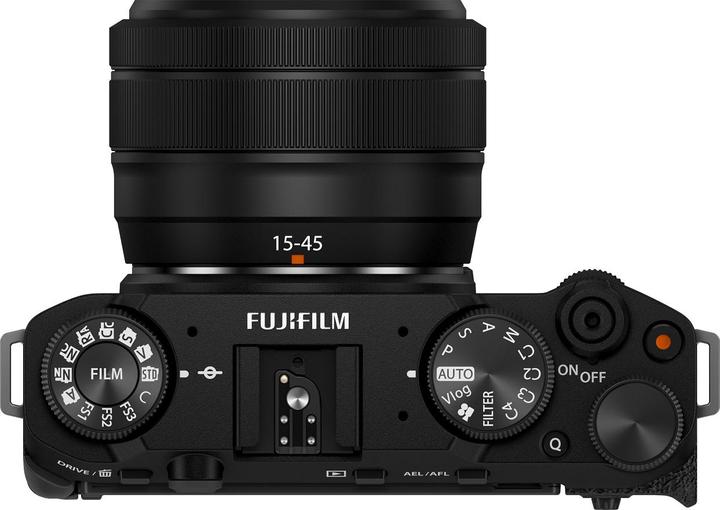 Actual product image Fujifilm X-M5 + Fujinon XC 15-45mm F3.5-5.6 OIS PZ (15 - 45 mm, 26.10 Mpx, APS-C / DX)