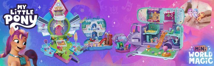 Immagine prodotto My Little Pony Mini World Magic Mare Stream, Set di gioco per camper