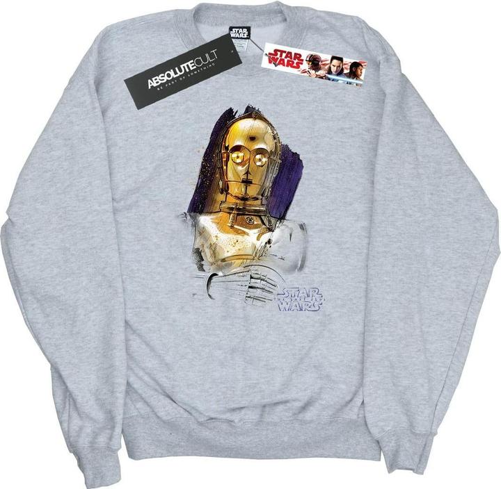 Star Wars The Last Jedi C3PO Brushed Sweatshirt