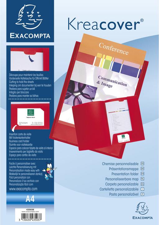 Image du produit Exacompta Dossiers de présentation (A4, 1 x)