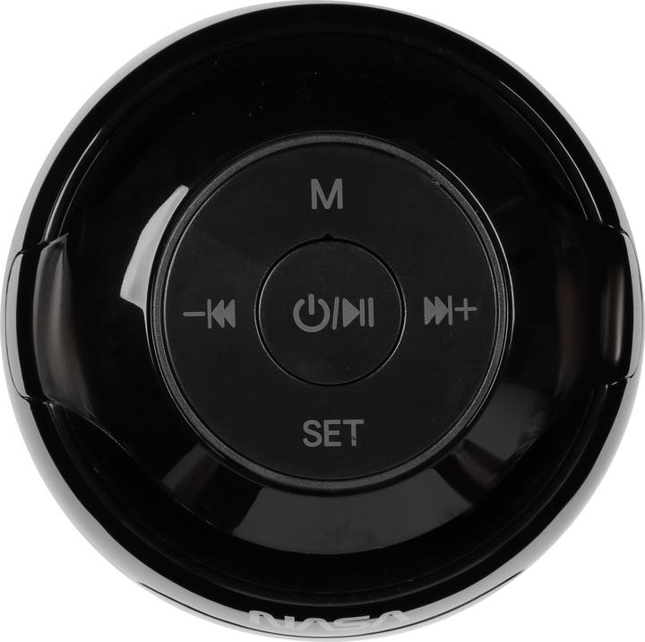 Image du produit Nasa Wecker und Bluetooth-Lautsprecher mit LED-Licht