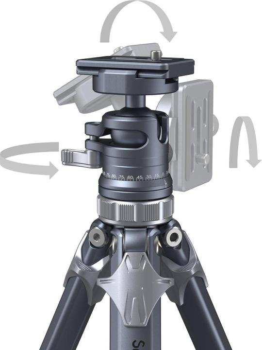Immagine prodotto SmallRig Lightweight Tripod AP 02 (Materiale sintetico, Metallo)