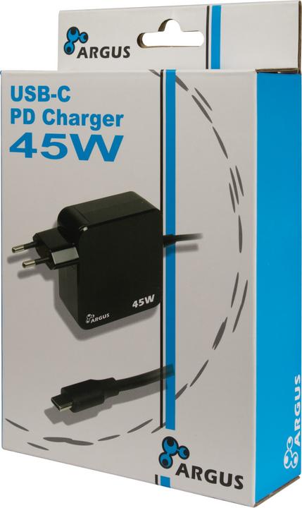 Immagine prodotto Intertech INTER-TECH PD-2045 - Caricatore USB Tipo-C (45 W)