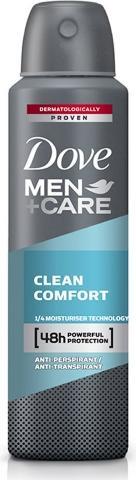 Actual product image Dove Men + Care Clean Comfort (Spray, 150 ml)