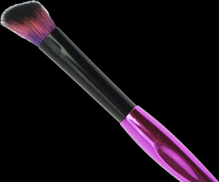 Produktbild Konturpinsel "Pink/Schwarz" feines Synthetik-Haar (Concealer)
