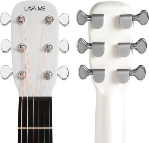Produktbild Lava Music Me 3 Gitarre 36 Zoll mit Spacebag Weiss (Akustik Gitarre, Carbon, HPL (High-Pressure Laminate), Super AirSonic Carbonfaser)