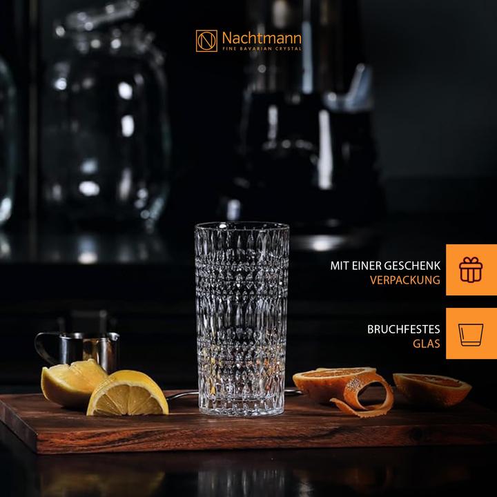 Actual product image Nachtmann Latte Macchiato Glasses Ethno Barista (434 ml, 2 x)