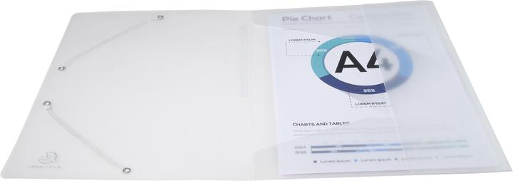 Actual product image Exacompta Collection folder with elastic band (A4, 1 x)