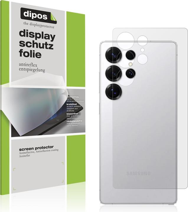 Produktbild Dipos Schutzfolie Matt für Samsung Galaxy S25 Ultra Rückseite (1 Stück, Samsung Galaxy S25 Ultra)
