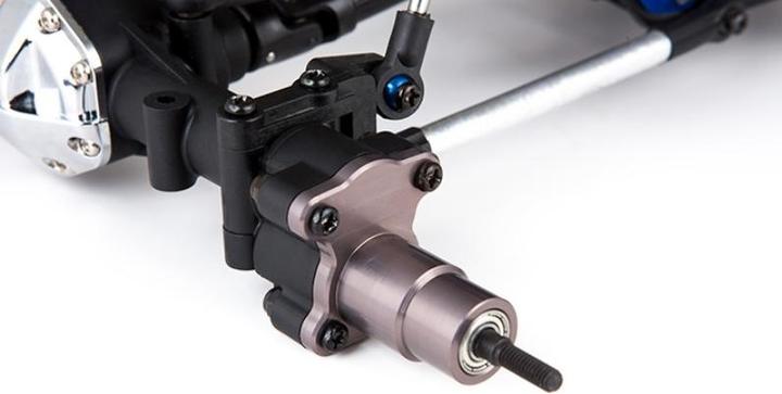 Produktbild Gmade Aluminum Straight axle adapter (2) (Titanium Gray) for R1 Axle