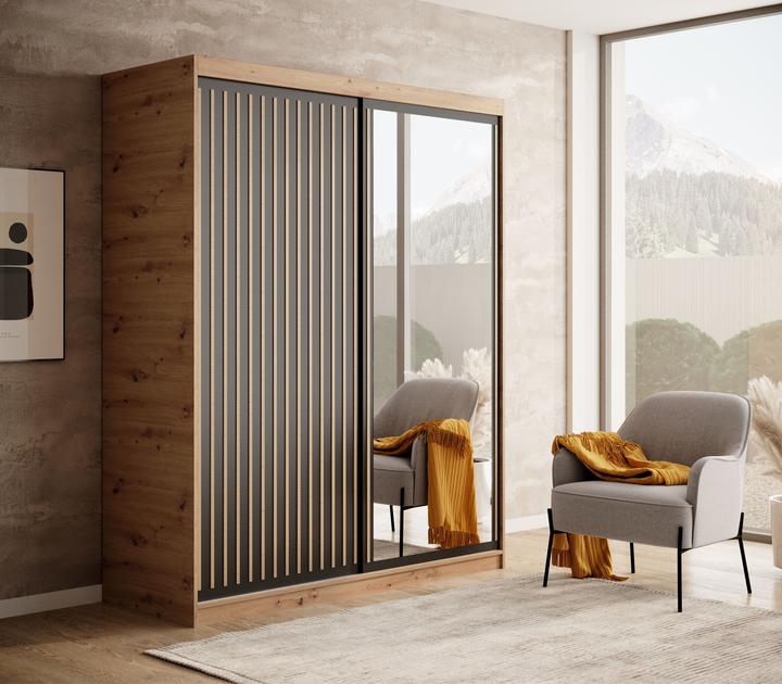 Actual product image ADRK Furniture Delia (160 x 60 x 205 cm)