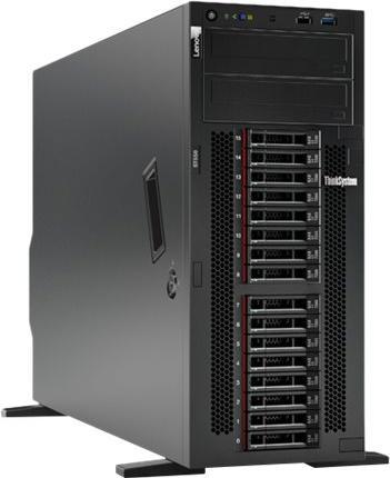 Lenovo ThinkSystem ST550 Silver Xeon 4210R 32GB 0T (Intel Xeon Silver 4210R, 32 GB, Rack Server)