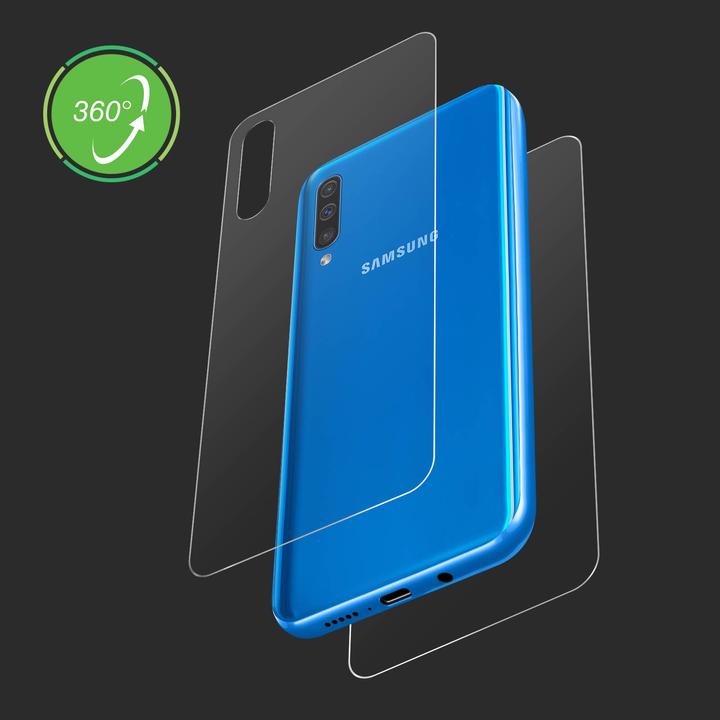 Produktbild Avizar 360° Rundumschutzfolie, Vorder- und Rückseite (1 Stück, Samsung Galaxy A30s)