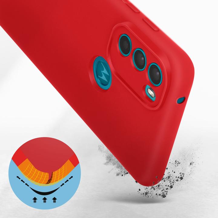 Immagine prodotto Avizar Serie di custodie per telefoni cellulari Soft Touch (Motorola Moto G71 5G)