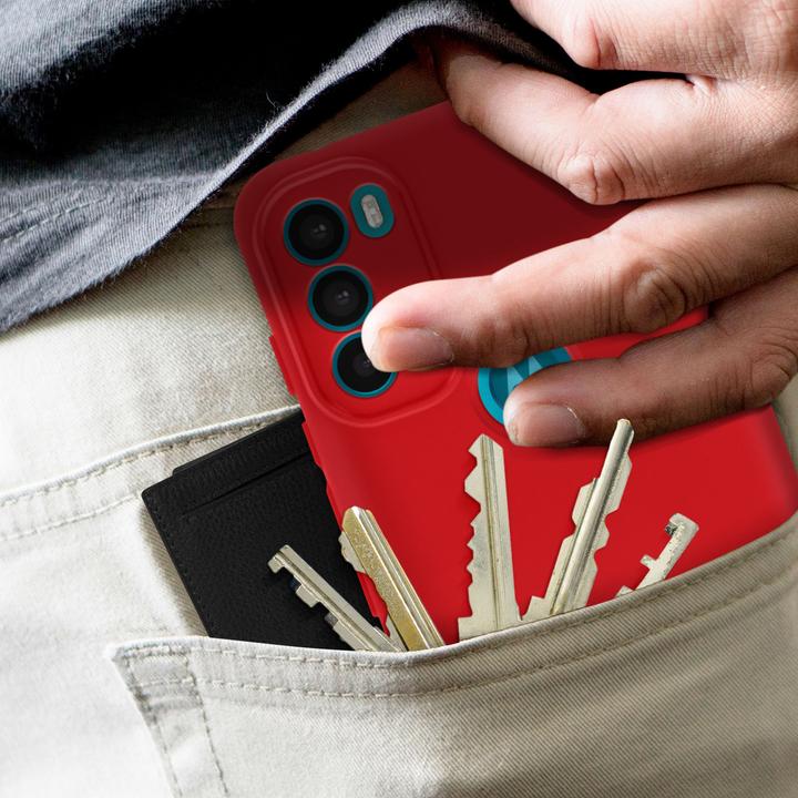 Immagine prodotto Avizar Serie di custodie per telefoni cellulari Soft Touch (Motorola Moto G71 5G)