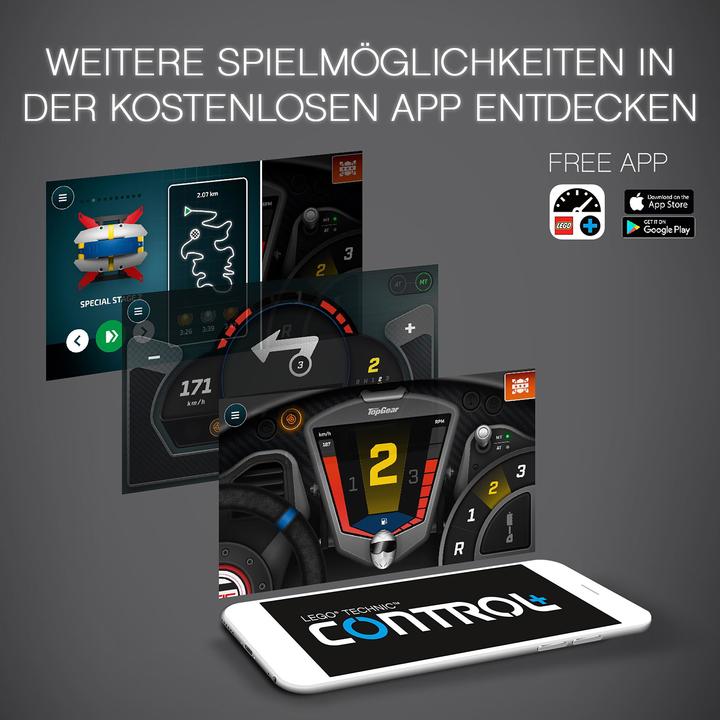 Produktbild LEGO Top-Gear Ralleyauto (42109, LEGO Technic)