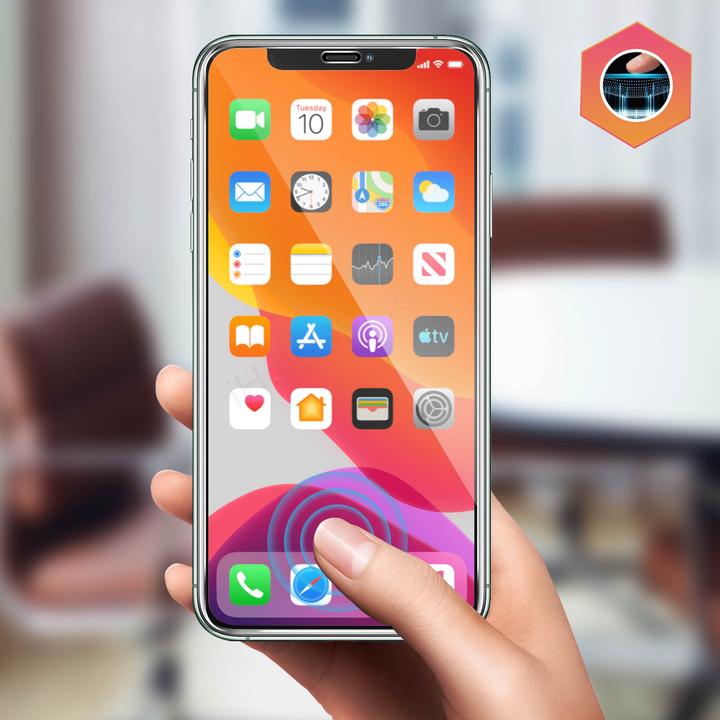 Actual product image prio Premium tempered glass screen protector (1 Piece, Apple iPhone 11 Pro Max)