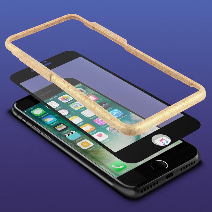 Produktbild Muvit Bildschirmschutz, Glas-Panzerfolie (1 Stück, Apple iPhone SE (3rd Gen))