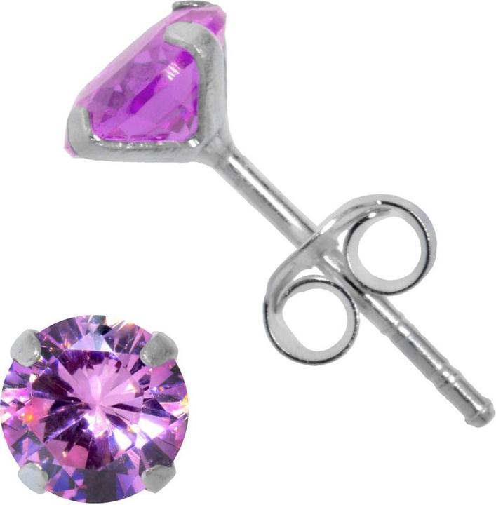 Bijouteria Ohrstecker (Silber 925, Zirkonia)