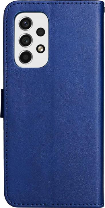 Produktbild Cover-Discount Galaxy A53 5G - Leder Etui Hülle dunkelblau (Samsung Galaxy A53 5G)