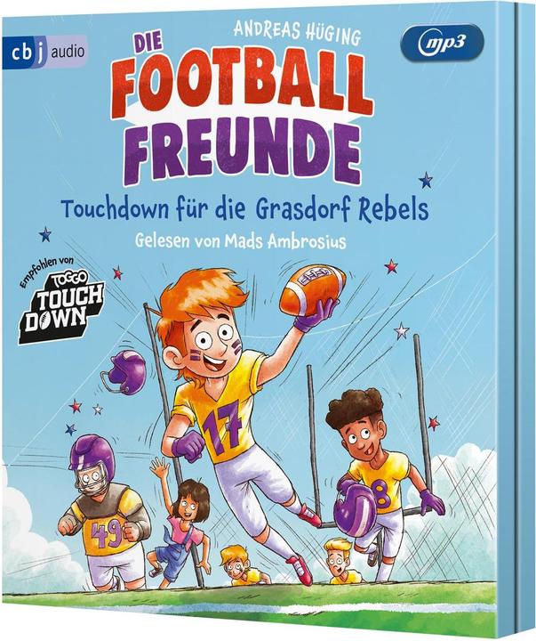Actual product image Die Football-Freunde - Touchdown for the Grasdorf Rebels (Andreas Hüging, German)