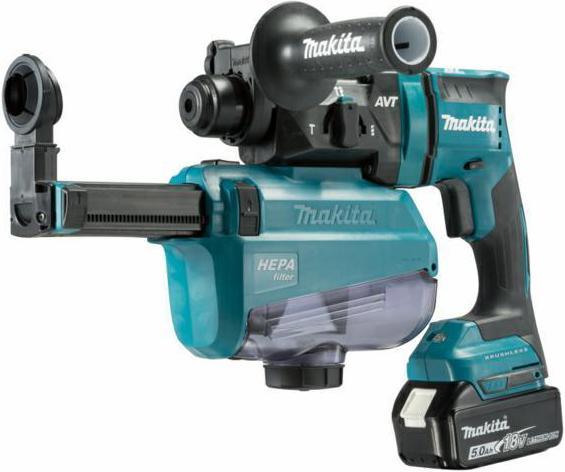 Produktbild Makita HAMMER WITH FORGING CAPACITY 18V 1.7J 2x5.0Ah + MANUAL SYSTEM DX05 DHR182TWJU (Akkubetrieb)
