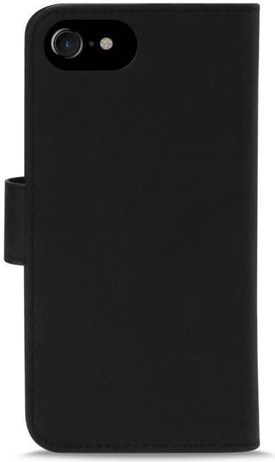 Image du produit Puro Etui en faux cuir - étui pour iPhone 7/8/SE 2020, noir (Apple iPhone 7)