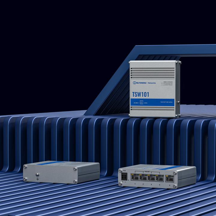 Image du produit Teltonika TSW101 dédié à l'automobile (5 Ports)