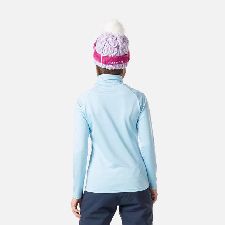 Actual product image Rossignol Warmes Stretch-Sweatshirt mit 1/2-Reissverschluss für Mädchen