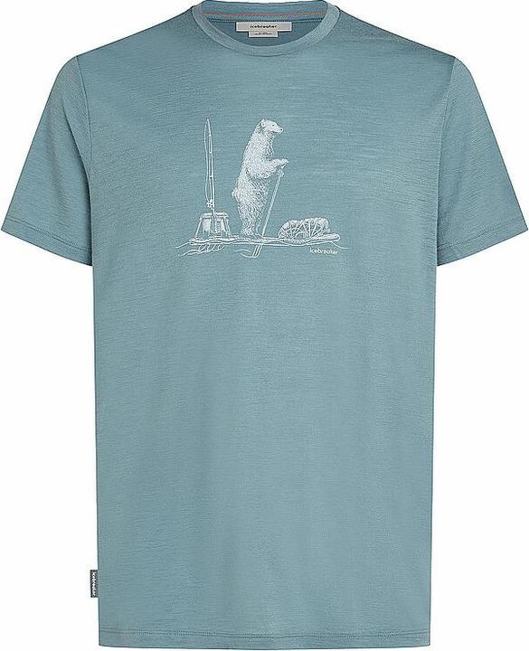 Icebreaker Merino 150 Tech Lite S/S Tee Polar Paddle (L)