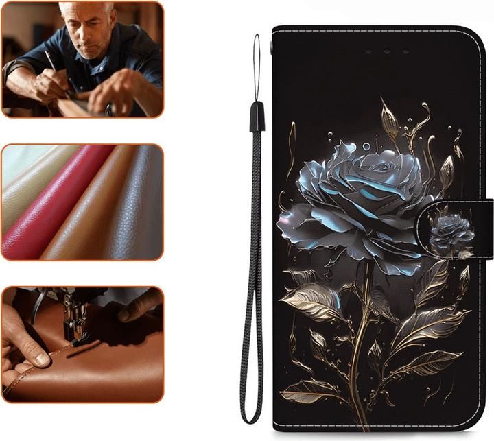 Produktbild Cover-Discount OnePlus Nord 4 - Tasche Hülle mit Blüten Motiv (OnePlus Nord 4)
