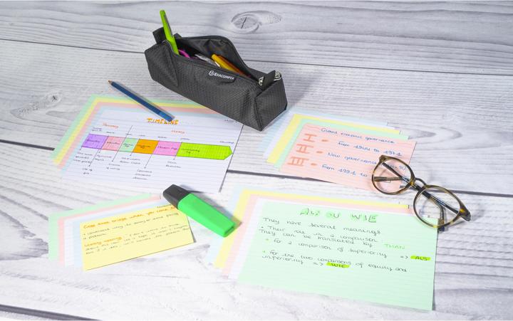 Actual product image Exacompta Index cards (125 x 200 mm, 205 g/m², 100 x)