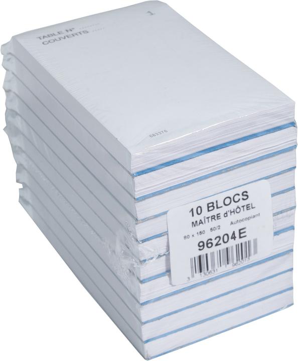 Produktbild Exacompta Kellnerblock (50 x)