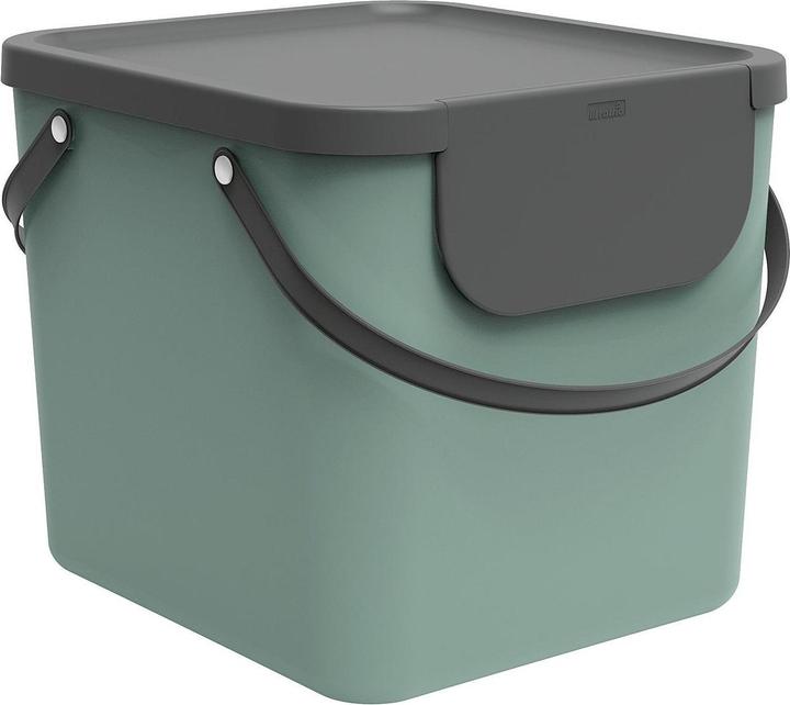 Image du produit Rotho Seau de recyclage Albula 40 l, vert foncé (40 l)
