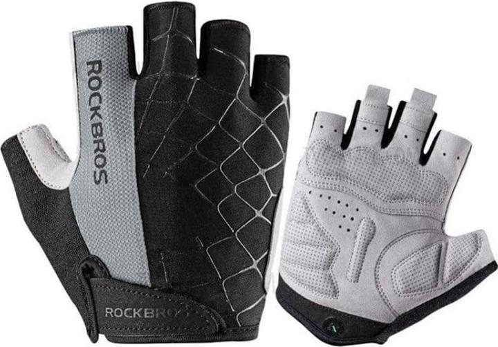 Rockbros S109GR cycling gloves, size L - gray (L)