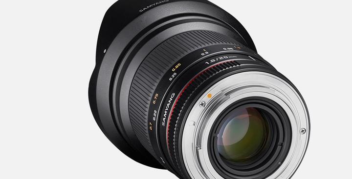 Actual product image Samyang 20mm f/1.8-22 ED AS UMC - Sony E (Sony E, full size)
