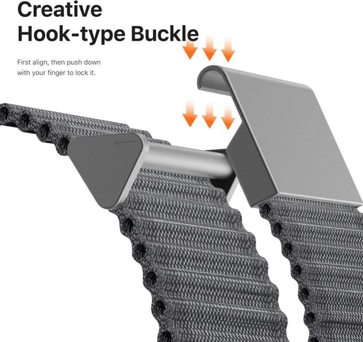 Actual product image Dux Ducis Replacement wristband (45 mm, 44 mm, 42 mm, 46 mm, 49 mm, Nylon)