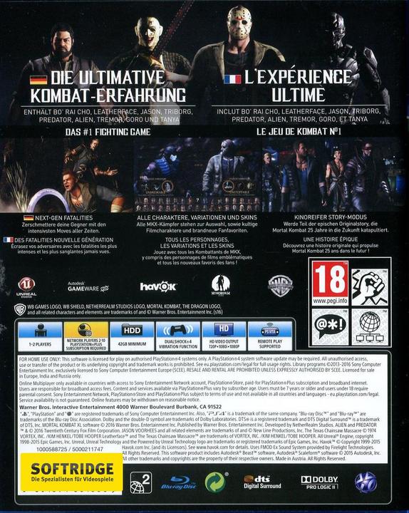 Immagine prodotto WB Mortal Kombat XL (PS4, Multilingue)